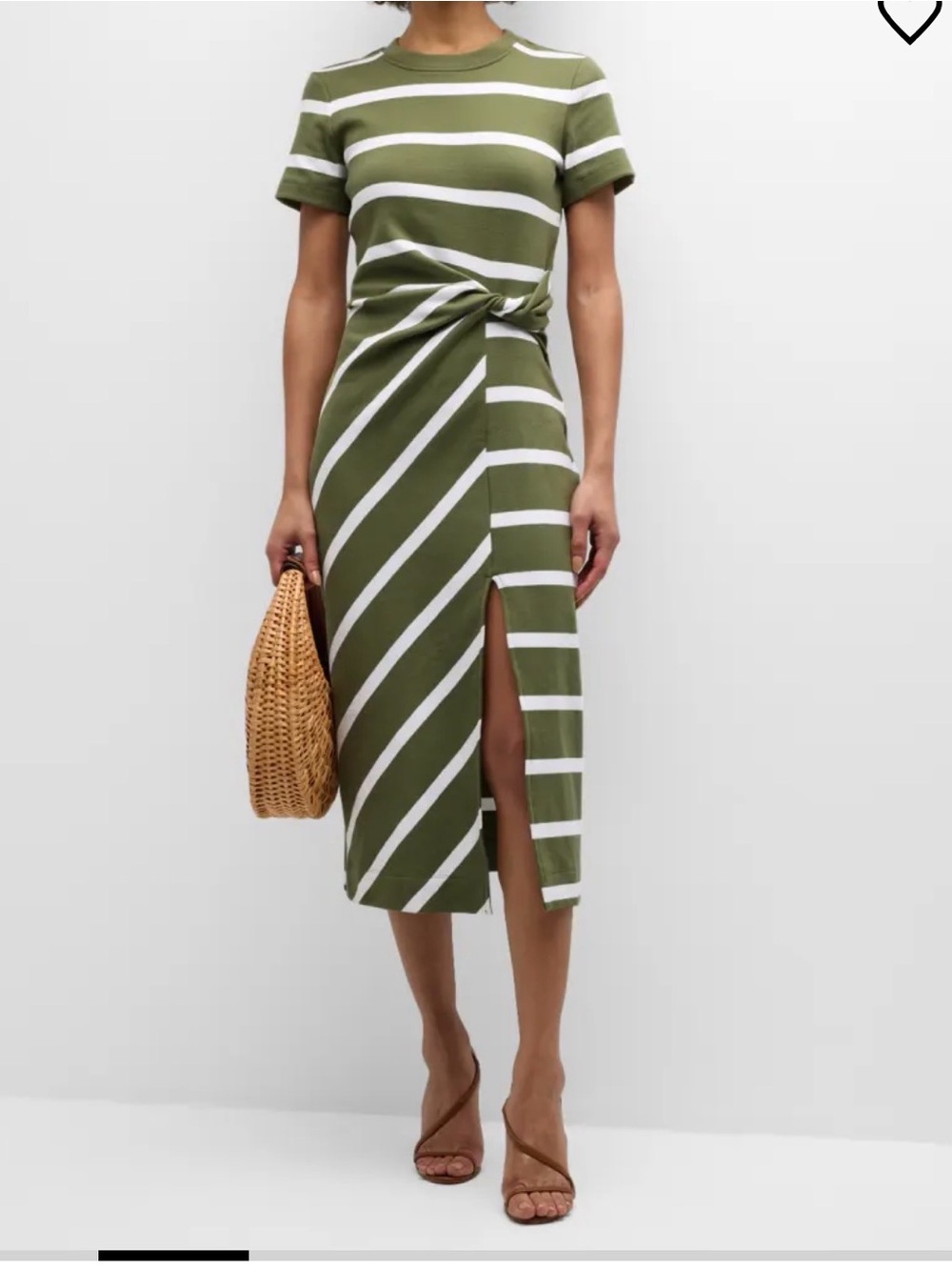 Tanya Taylor twisted waist dress